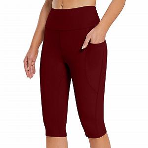 Спортивные Шорты Yekdmxop 3/4 Capri Push Up с высокой талией - Фото 1