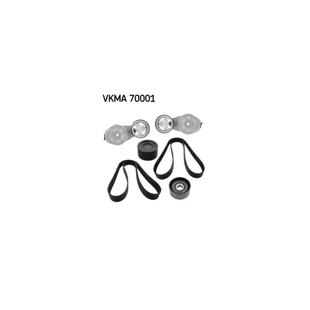 Комплект поліклинового ременя SKF VKMA 70001 для RENAULT VOLVO RENAULT TRUCKS, фото №1