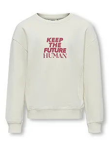 Дитяча толстовка Kids Only KOGNELLY L/S O-Neck з принтом - Фото 1