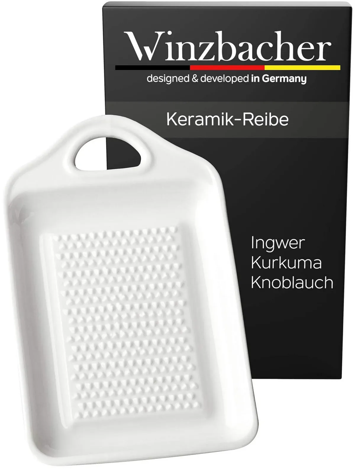 Терка керамічна Original для імбиру, Ideal для імбиру, куркуми та часнику, фото №1
