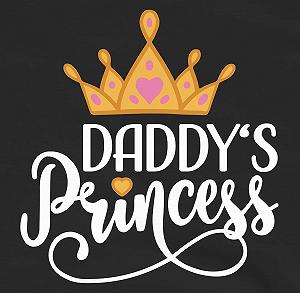 Свитшот Shirtracer Детский свитер для мальчиков и девочек - День отца - Папина принцесса Белый synthetic.ua - Фото 1