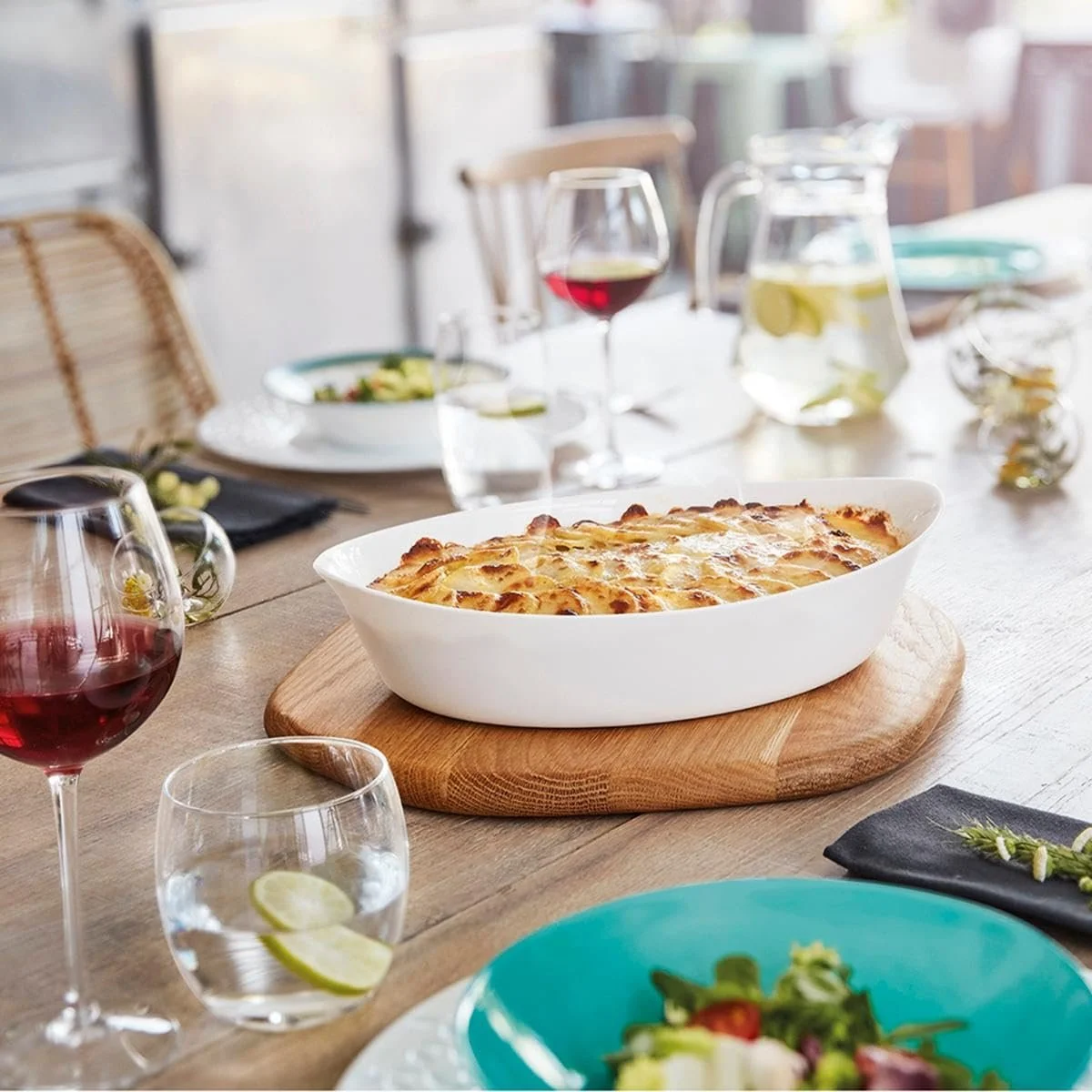 Овальна форма Luminarc Smart Cuisine N3486 38 x 23 см біла, фото №2