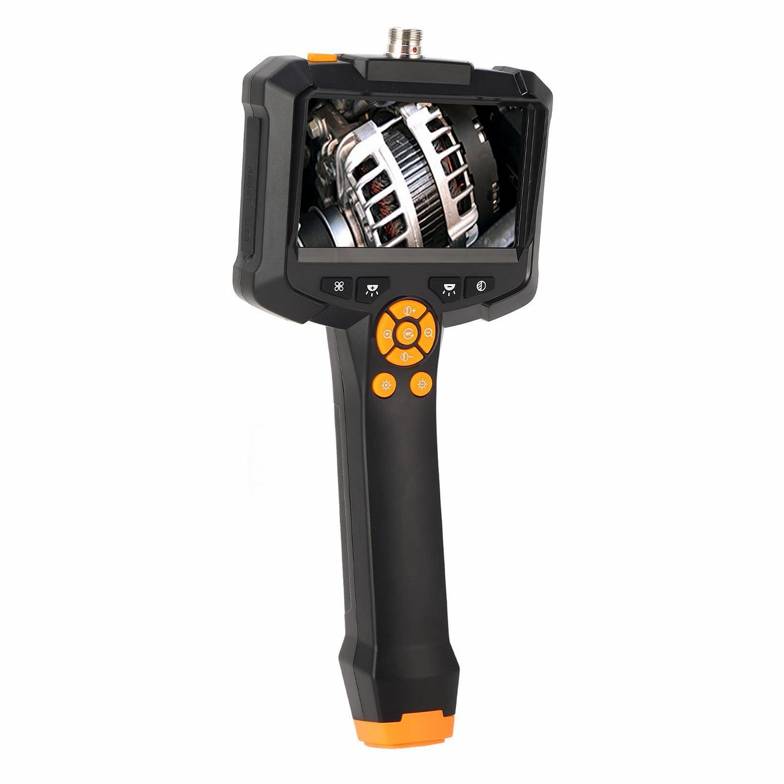 Эндоскопическая камера Cosikixakqvugnwf-13 с 8 LED, цветным ЖК-дисплеем 4,3 дюйма, фото №3
