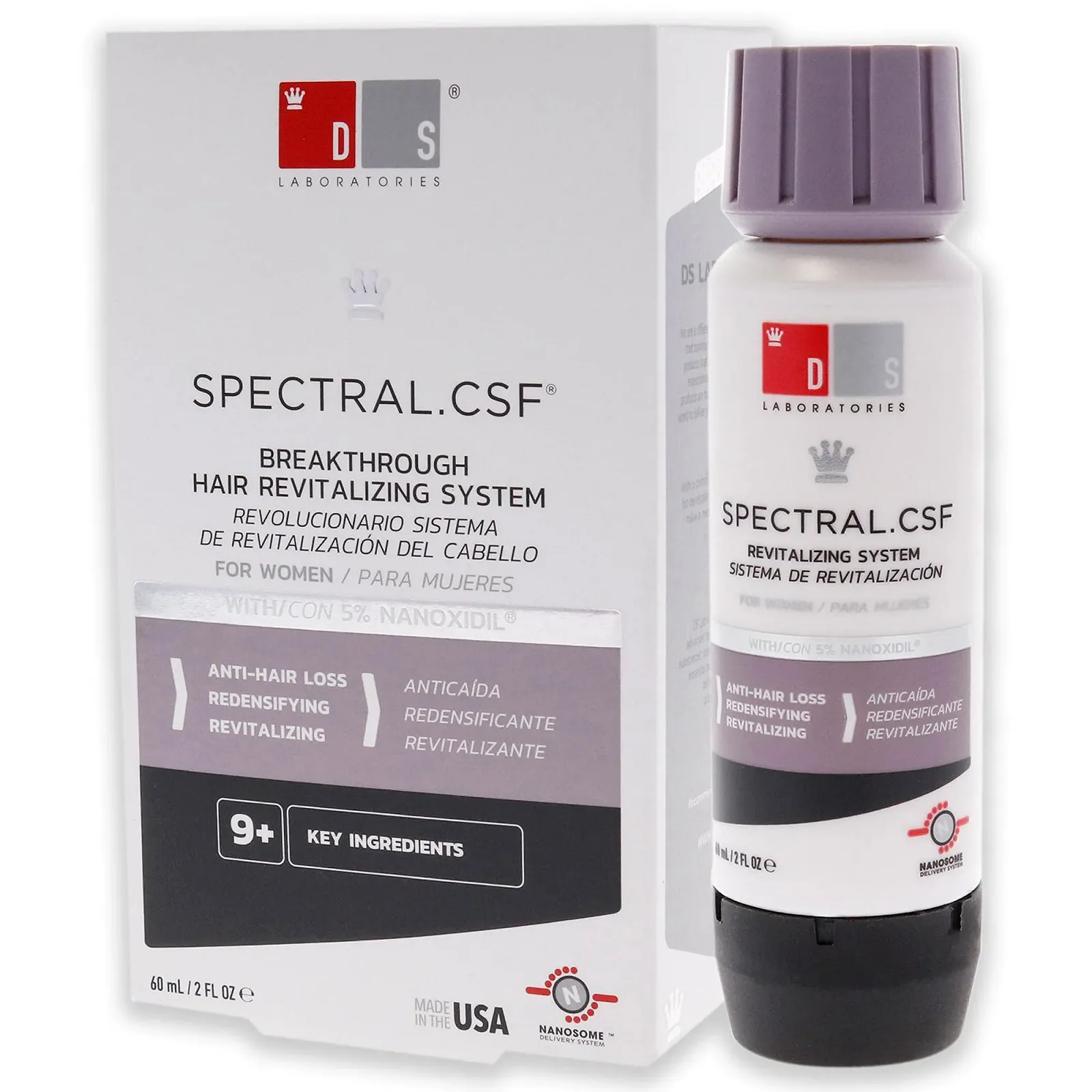 Терапія проти старіння DS Laboratories Spectral CSF для жінок, 60 мл, фото №4