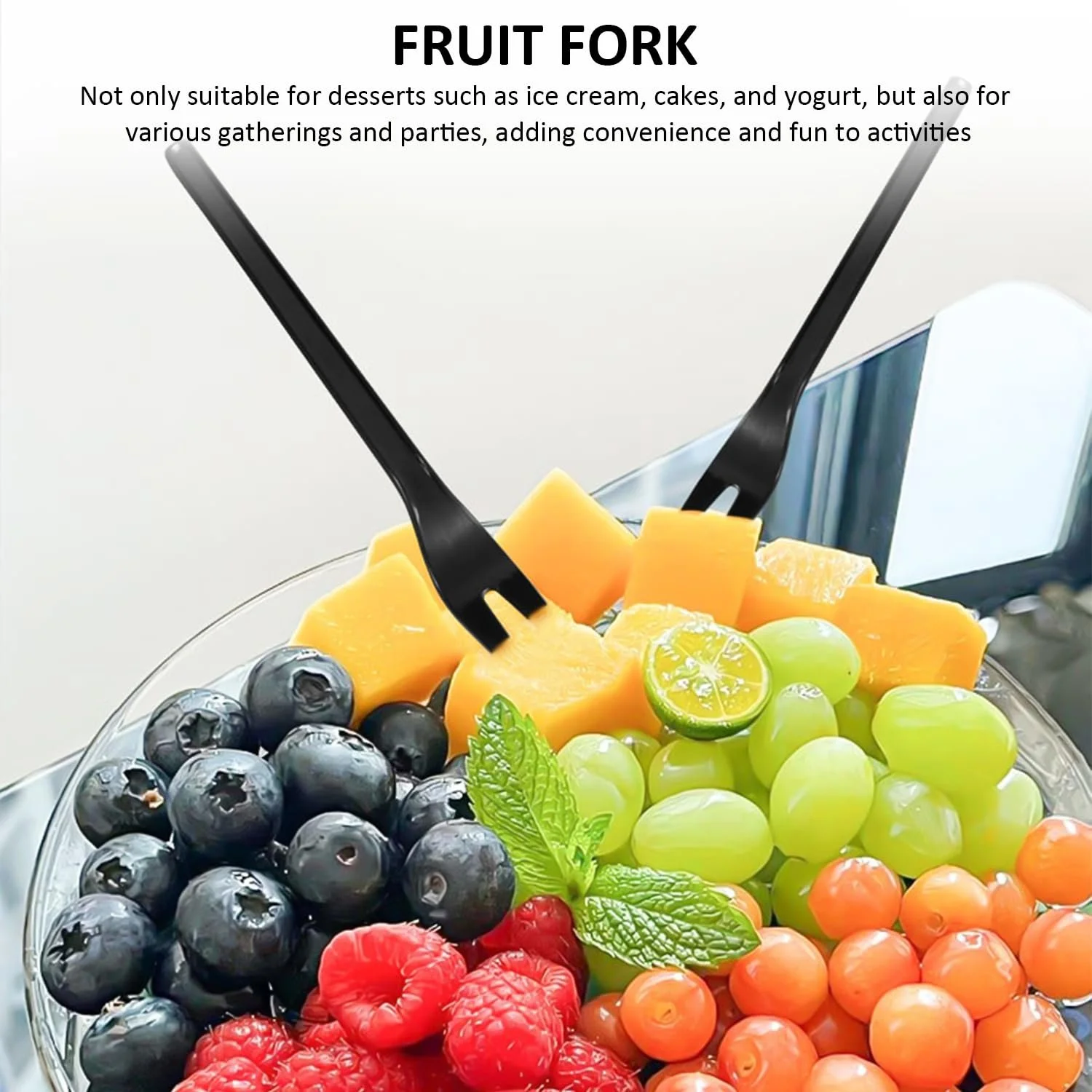 Набір десертних ложок (100 шт), виделки (50 шт), фото №5