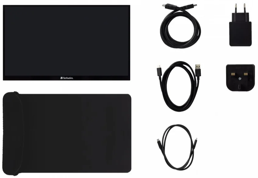 Монитор портативный сенсорный 15.6" Verbatim PMT-15 Full HD IPS 60 Гц, фото №6