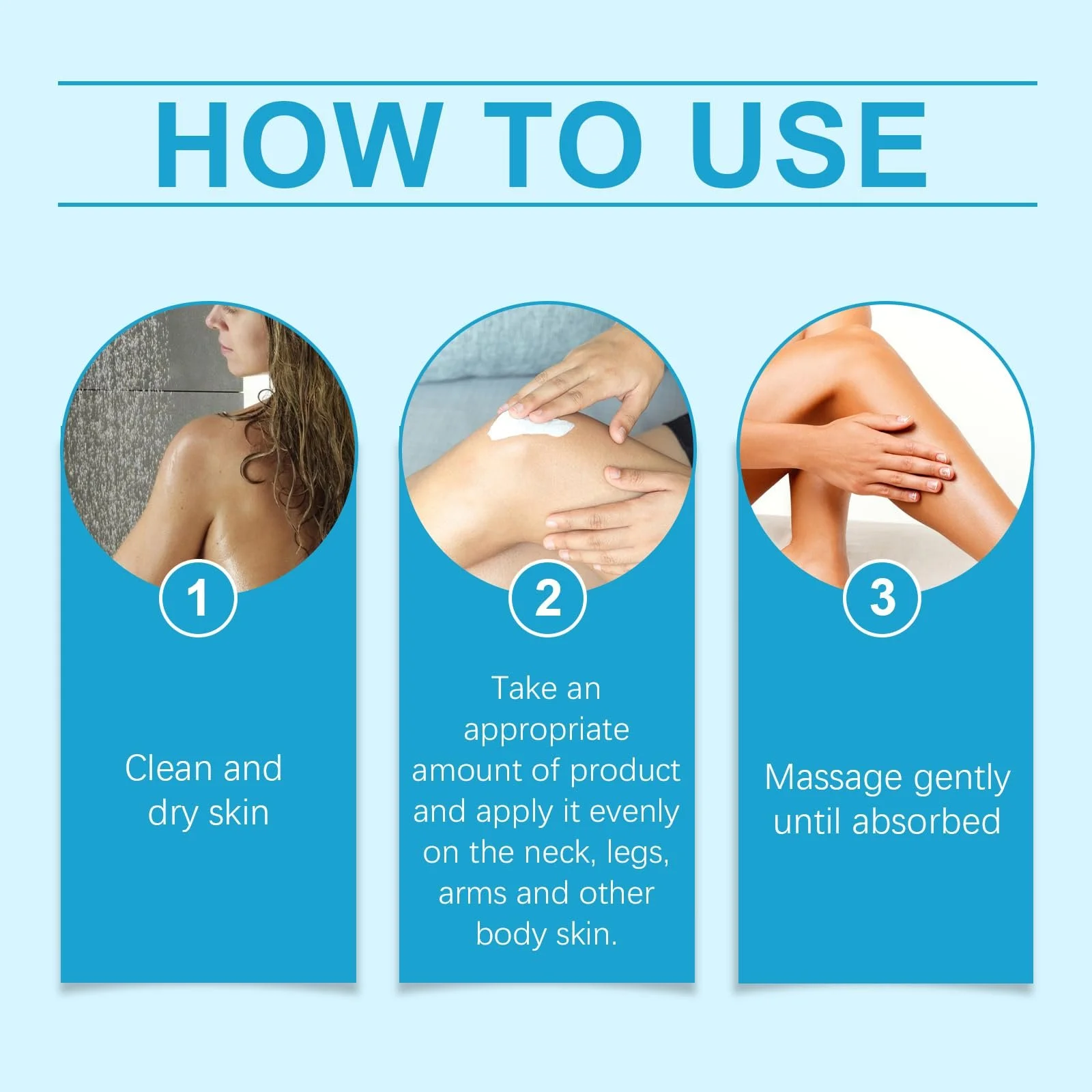 Крем для тіла Зволожуючий лосьйон для сухої та дуже сухої шкіри, Живильний крем для догляду за тілом, Насичений лосьйон для тіла, 2 шт, фото №6