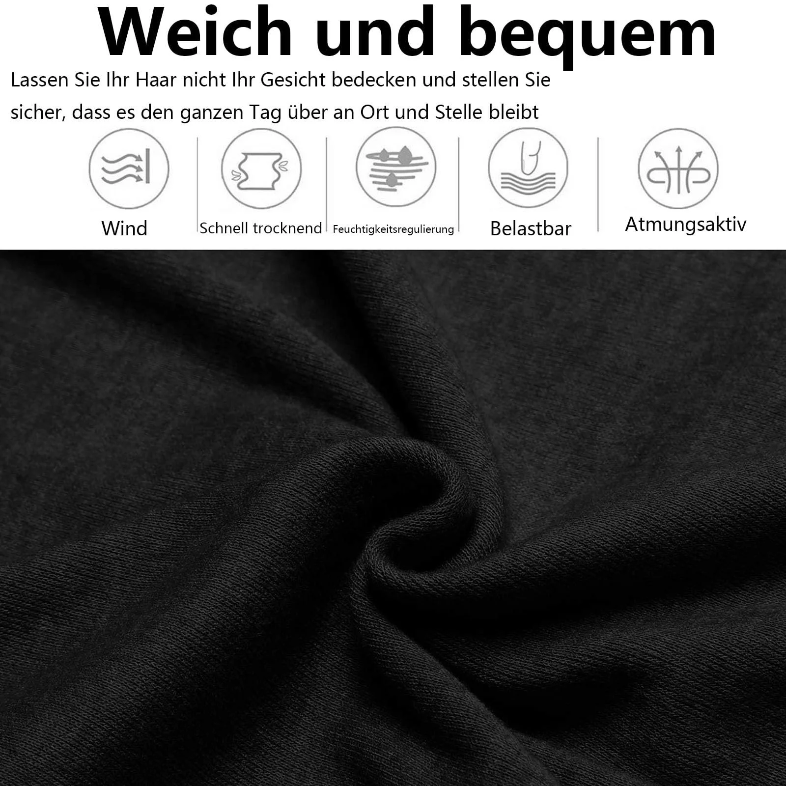 Набір спортивних пов'язок на голову для жінок, фото №5