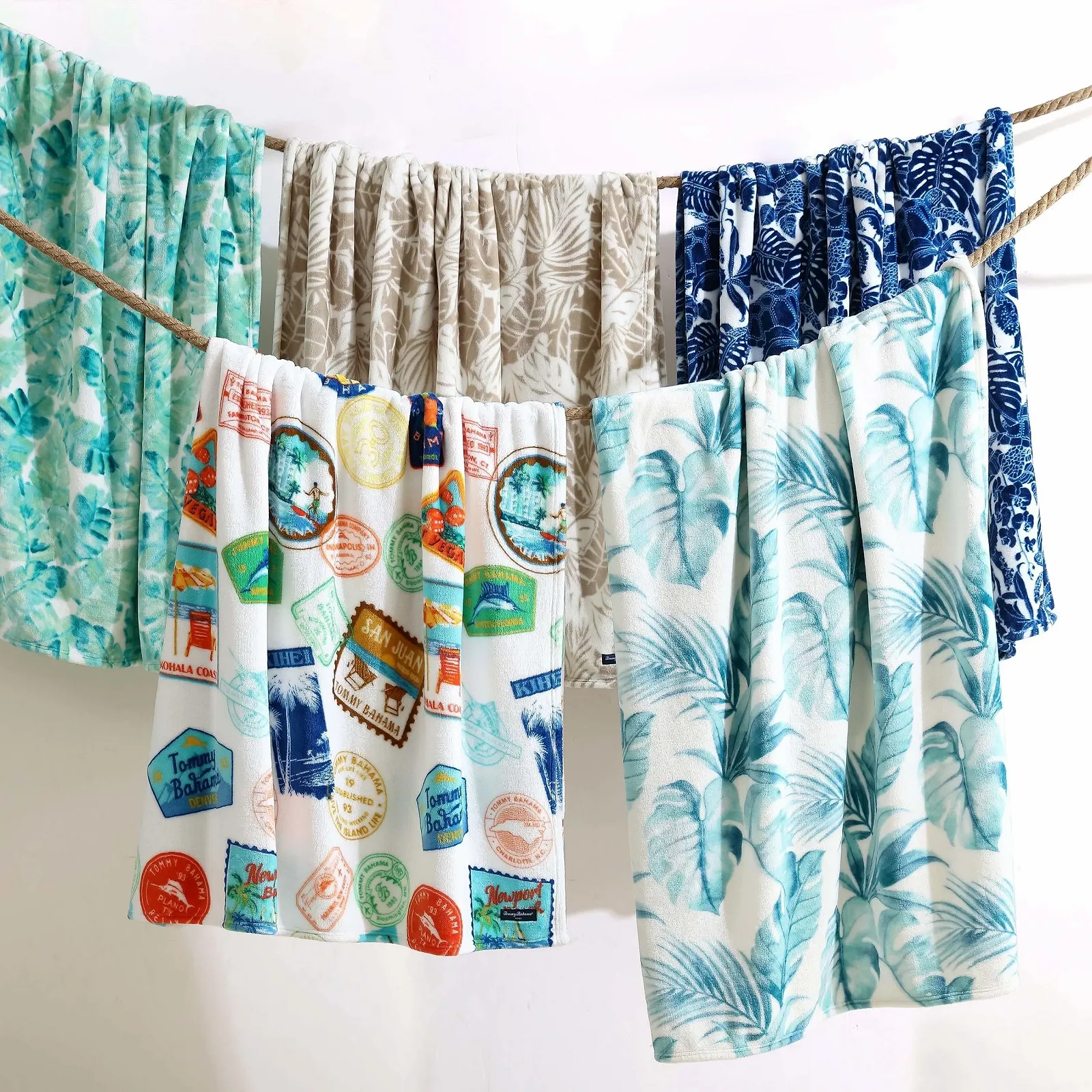 Плед Tommy Bahama Waimea Bay Green, 127 x 178 см, фото №6