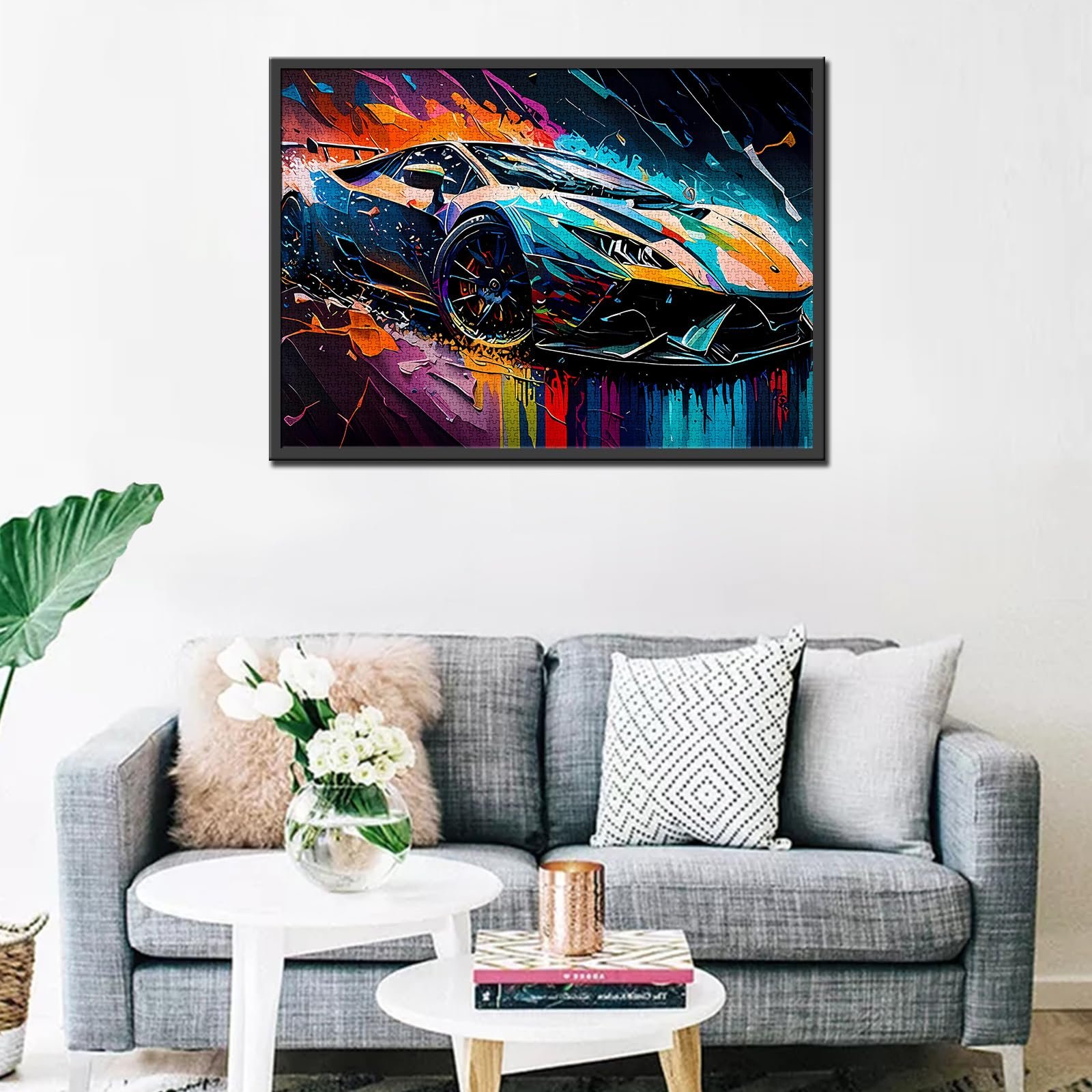 Пазл Tucocoo Graffiti Racing Car 1000 деталей 20 x 27 дюймов, фото №3