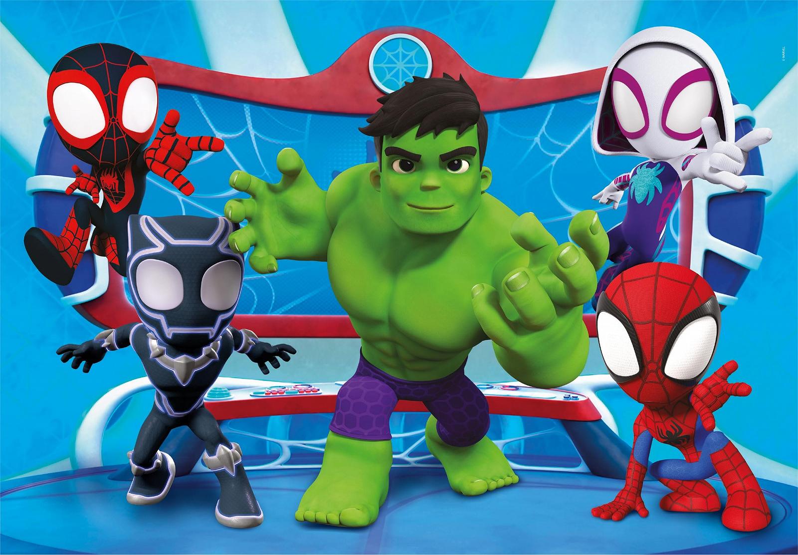 Пазли Clementoni Super Kolor Marvel Spidey 60 елементів, фото №2