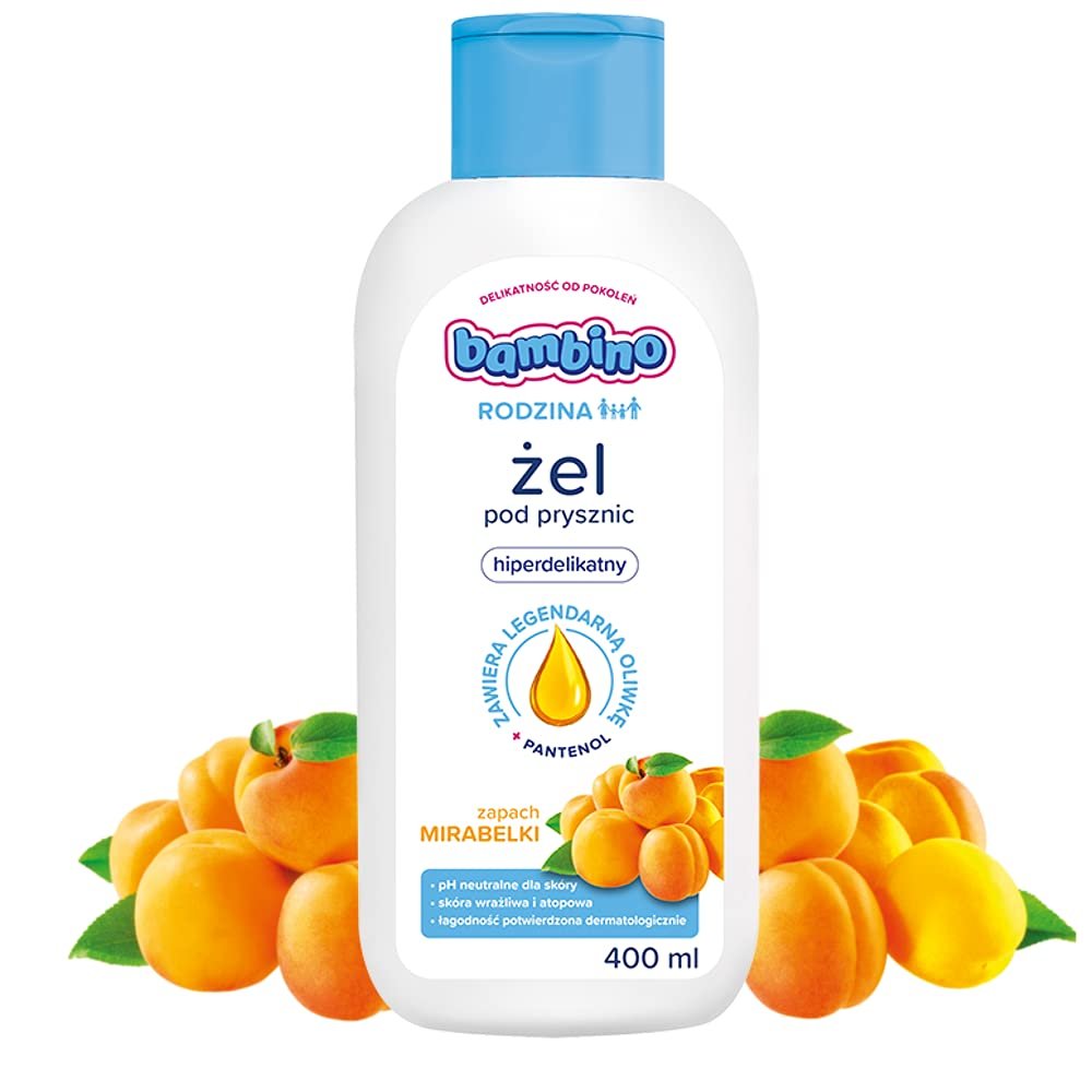 Гель для душа Bambino Rodzina Hyperfein Mirabels Fragrance 400 мл, фото №3