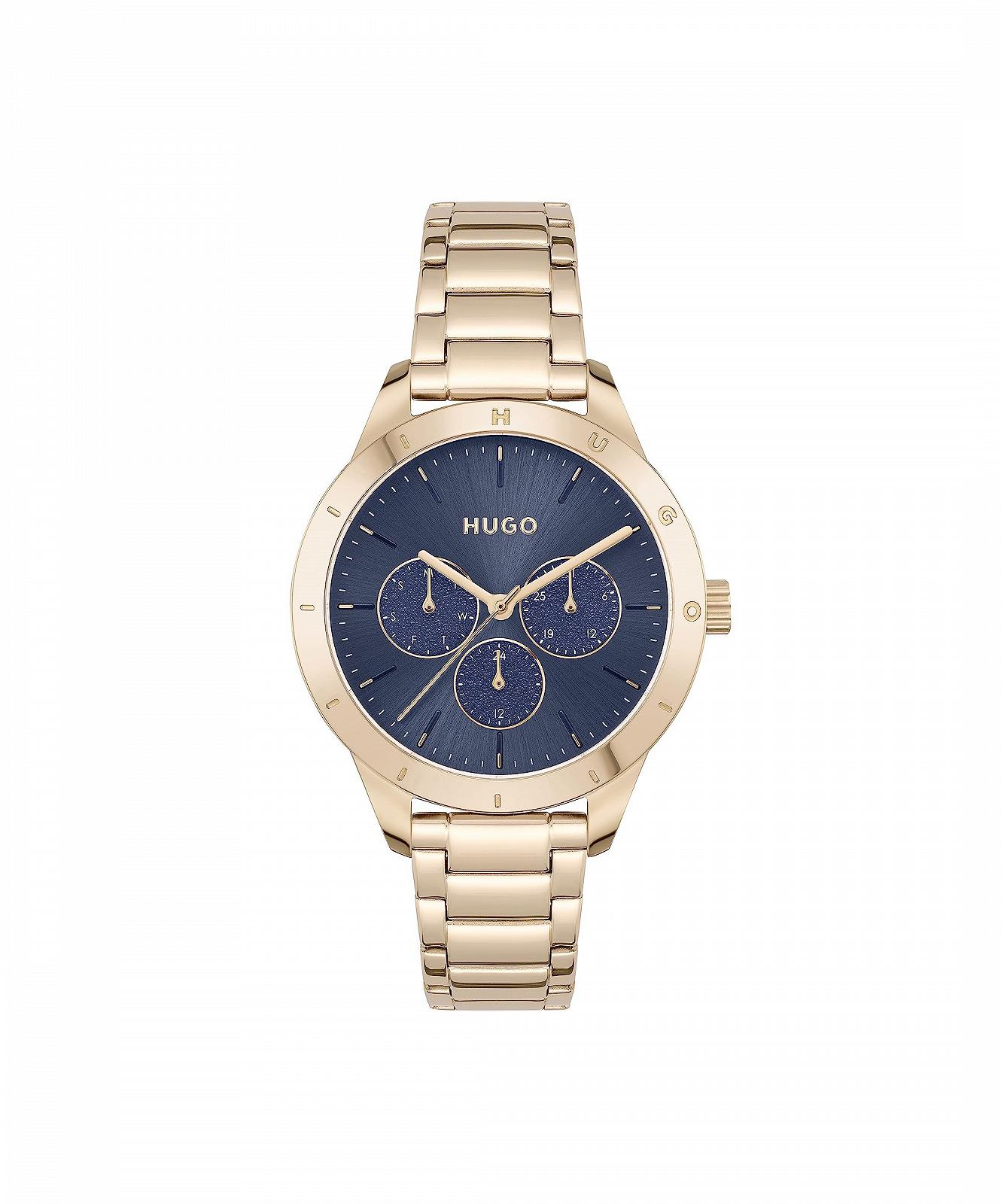 Жіночий Кварцовий Годинник HUGO Multi Dial 1540092, Рожеве Золото, фото №1