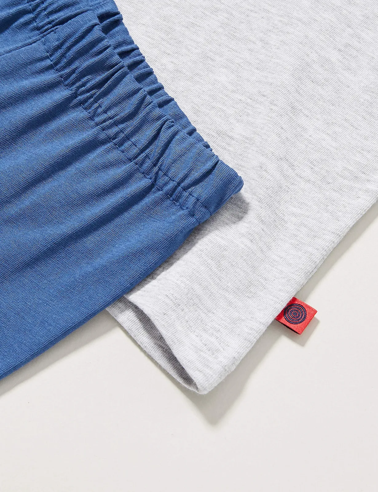 Комплект піжамний Sanetta для хлопчиків Довгий Сірий, фото №5