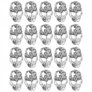 Заклепки для ногтей Череп FRCOLOR 3D Голова призрака 20 шт. - Фото 1