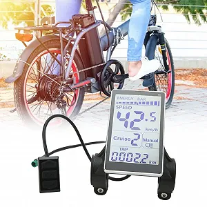 LCD-дисплей Keenso M5 5 Pin 24V/36V/48V/60V 31.8/22.2mm synthetic.ua - Фото 1