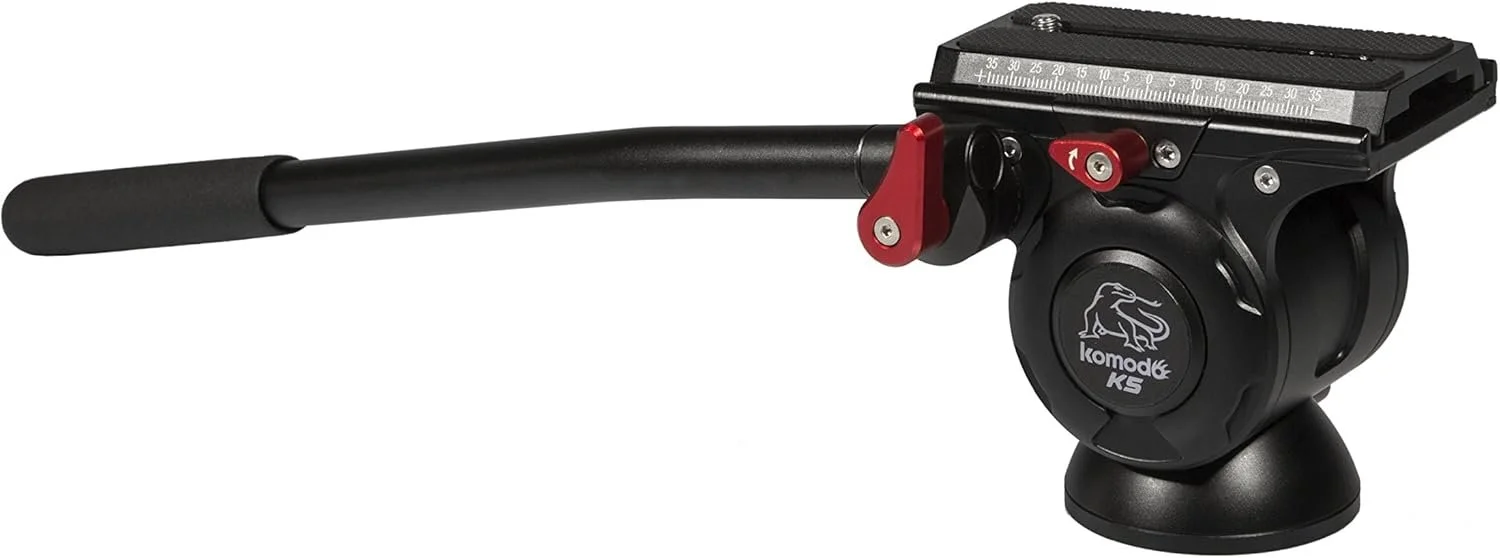 Монопод IFOOTAGE Cobra 2 C180-II Carbon / 180 см / Навантаження до 10 кг / 4 секції / Чорно-червоний, фото №4