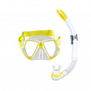Комплект Маска та трубка Mares Aquazone Combo Wahoo Neon, доросла, унісекс - Фото 1
