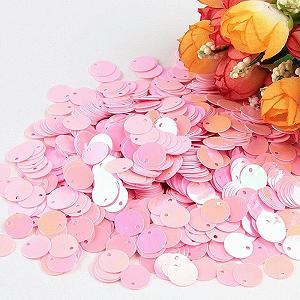 Паєтки Плоскі круглі Великі з отвором по краю, як на зображенні 30 мм 50 г - Фото 1