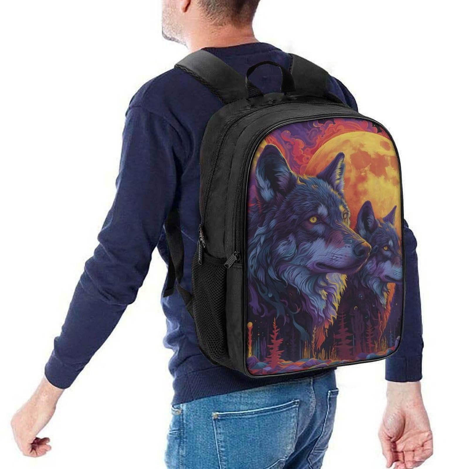 Ранець Wolf 3D FPAKAKIIE 40x28x16см, фото №5