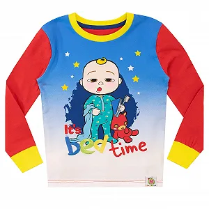 Пижама CoComelon для девочек, приталенный крой synthetic.ua - Фото 1