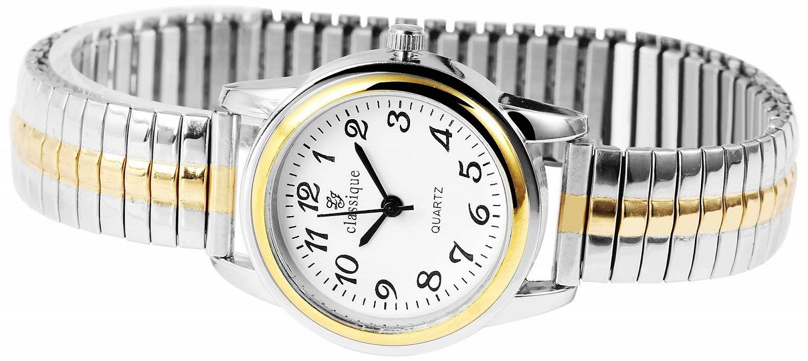 Классические Женские Часы Comfort Fit Analogue Quartz 1700019, Серебристый, Злотистый, Браслет, фото №3 Классические Женские Часы Comfort Fit Analogue Quartz 1700019, Серебристый, Злотистый, Браслет, фото №3