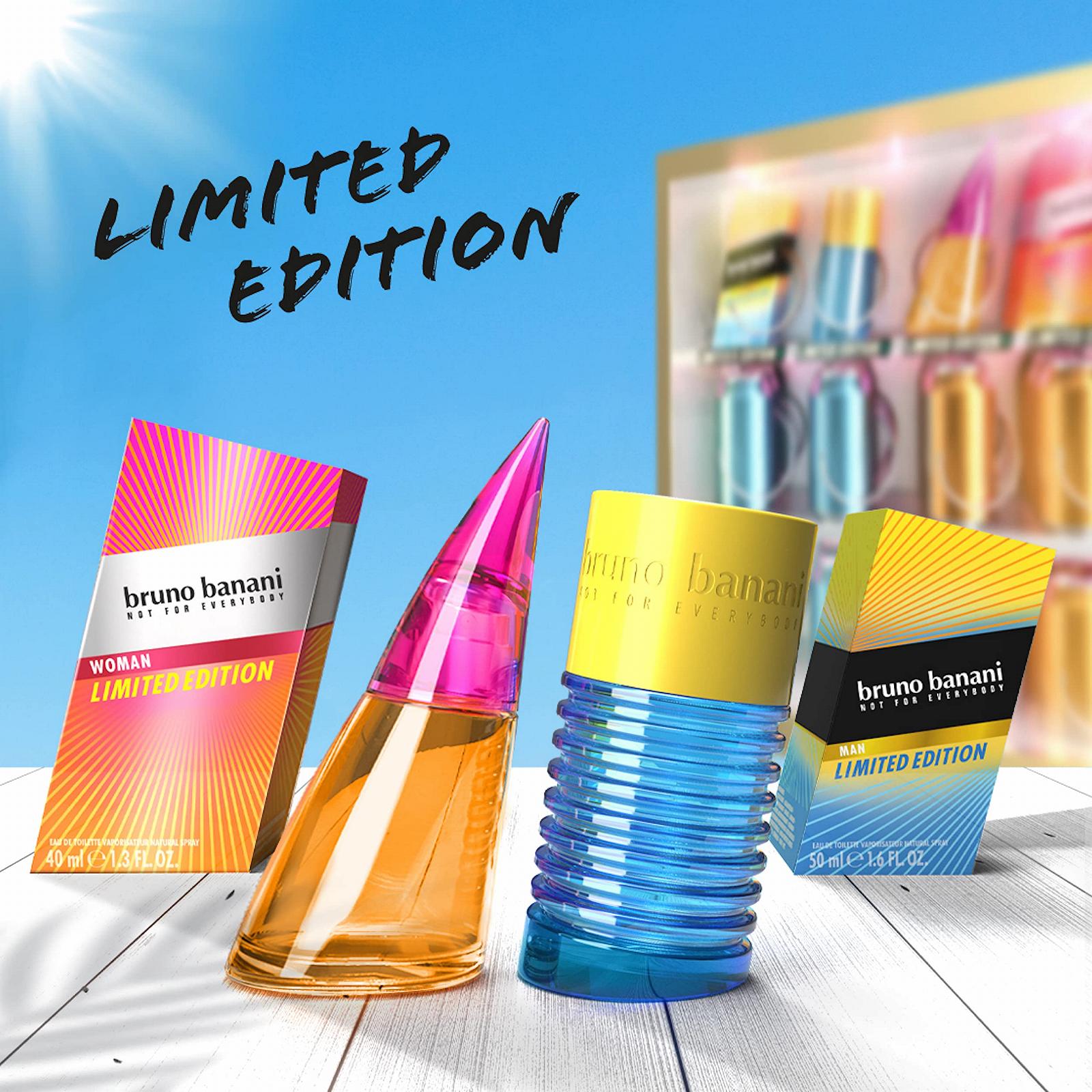 Eau De Toilette bruno banani Man Limited Edition 2021 Oriental Woody мужской аромат в стеклянном флаконе, фото №5