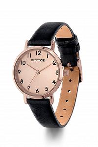 Годинник Trendy Kiss Повсякденний TRG10129-04, чорний, Ремінець synthetic.ua - Фото 1