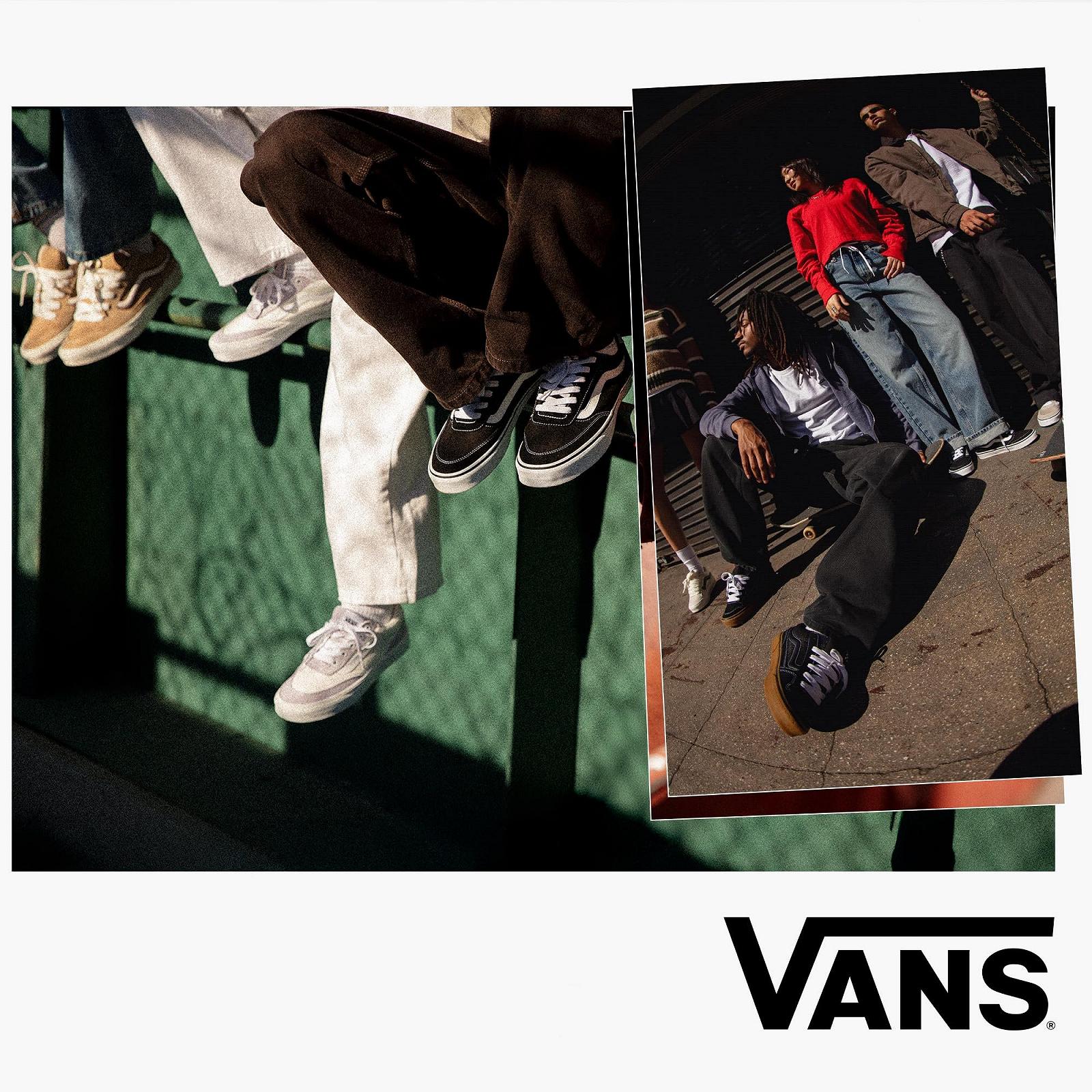 Кроссовки Vans Brooklyn Canvas, White/White, фото №8