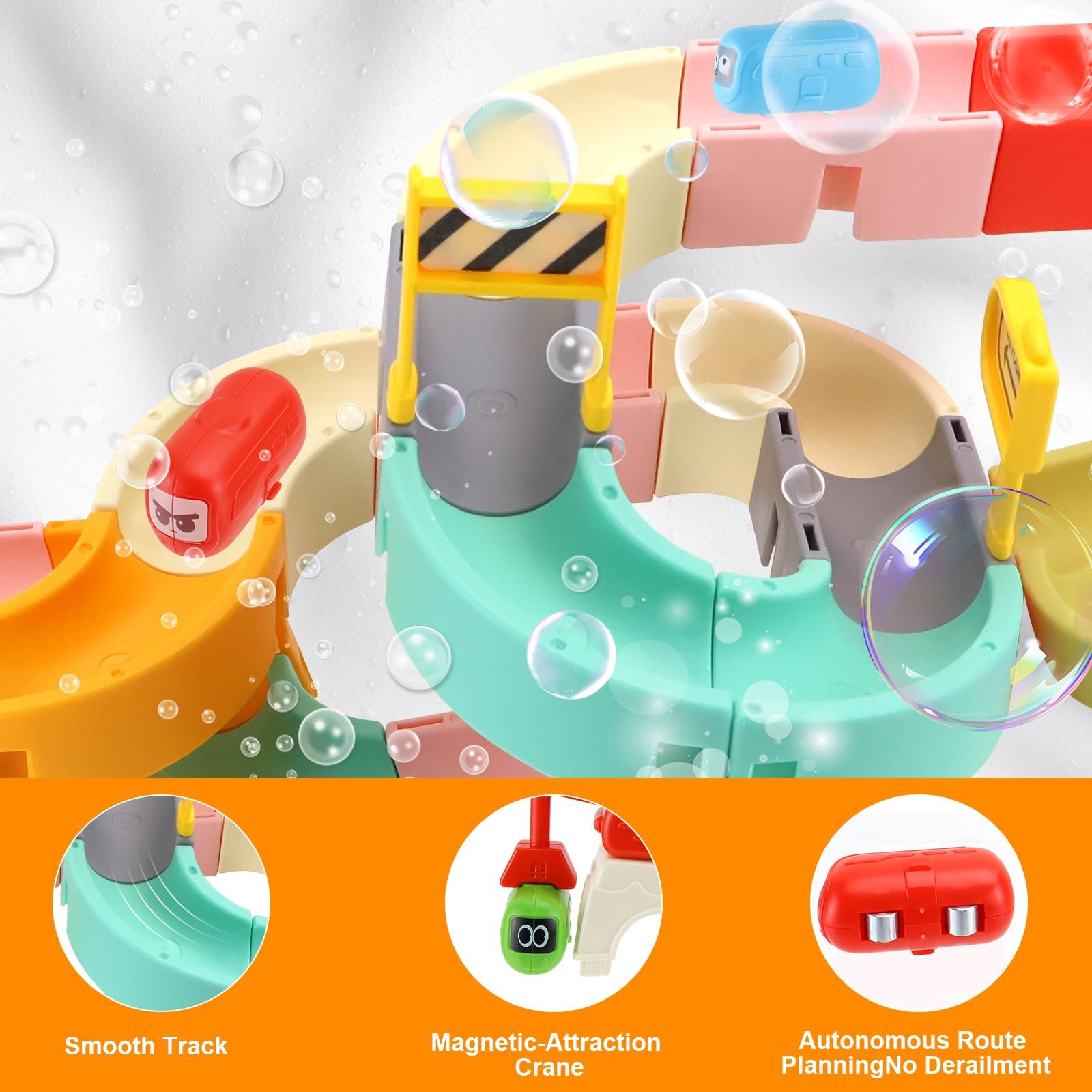 Игрушка для ванны Мраморный трек Присоски Водная, фото №5