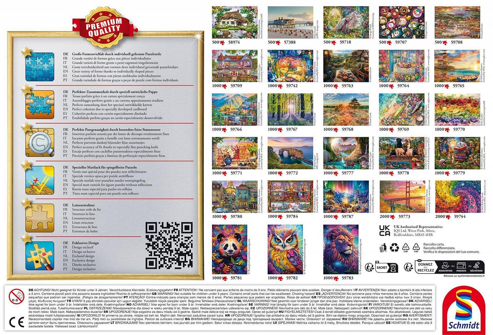 Пазл Schmidt Spiele Lighthouse on the Rock 59716 500 элементов, фото №3 Пазл Schmidt Spiele Lighthouse on the Rock 59716 500 элементов, фото №3