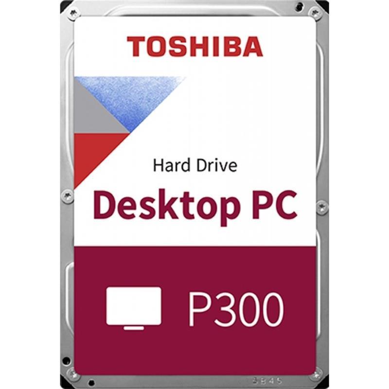 Накопитель HDD SATA 6.0TB Toshiba P300 5400rpm 128MB HDWD260UZSVA, фото №1