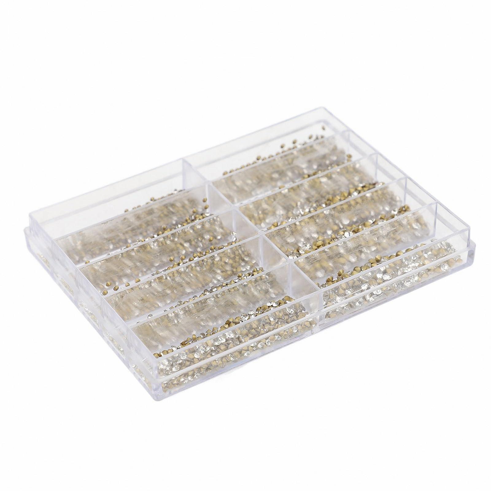 Стразы Kikumi Треугольные для декорирования ногтей, одежды и рукоделия, 10 размеров, фото №3 Стразы Kikumi Треугольные для декорирования ногтей, одежды и рукоделия, 10 размеров, фото №3