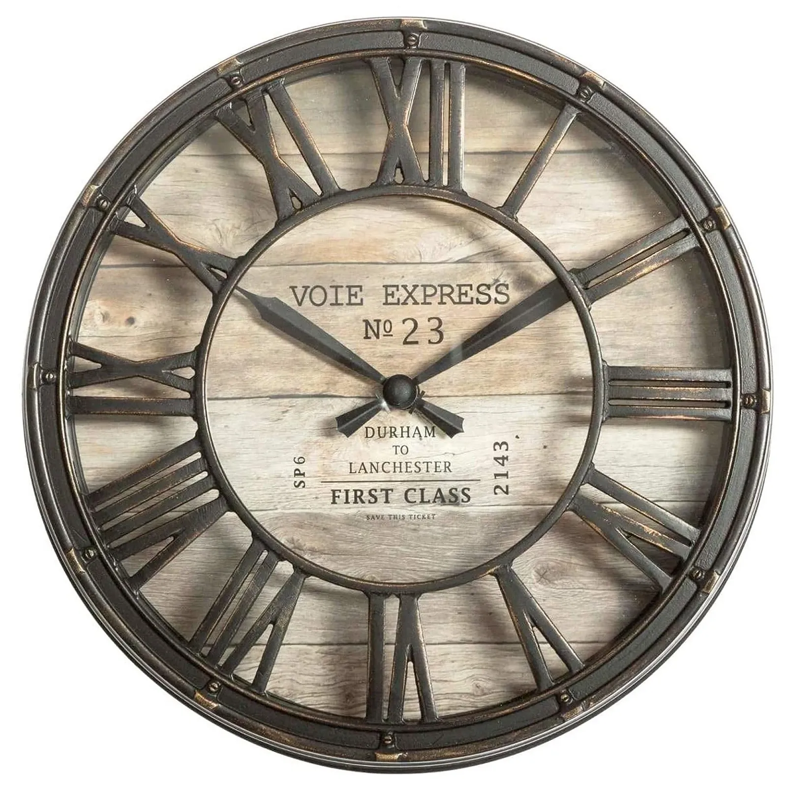 Механические часы Well Home Пластик Коричневый, фото №1 Механические часы Well Home Пластик Коричневый, фото №1