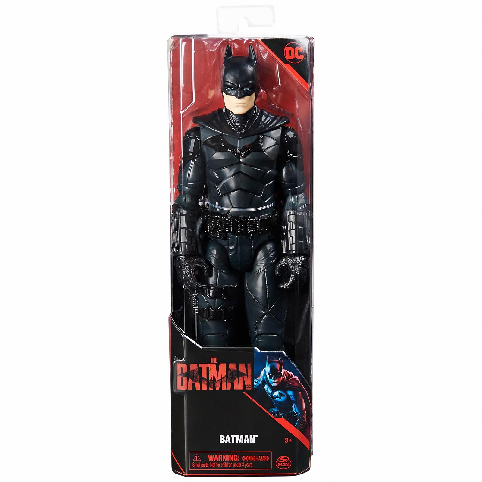 Фігурка Бетмен Spin Master The Batman 30 см з тканинним плащем, автентичний вигляд з фільму Бетмен, фото №2