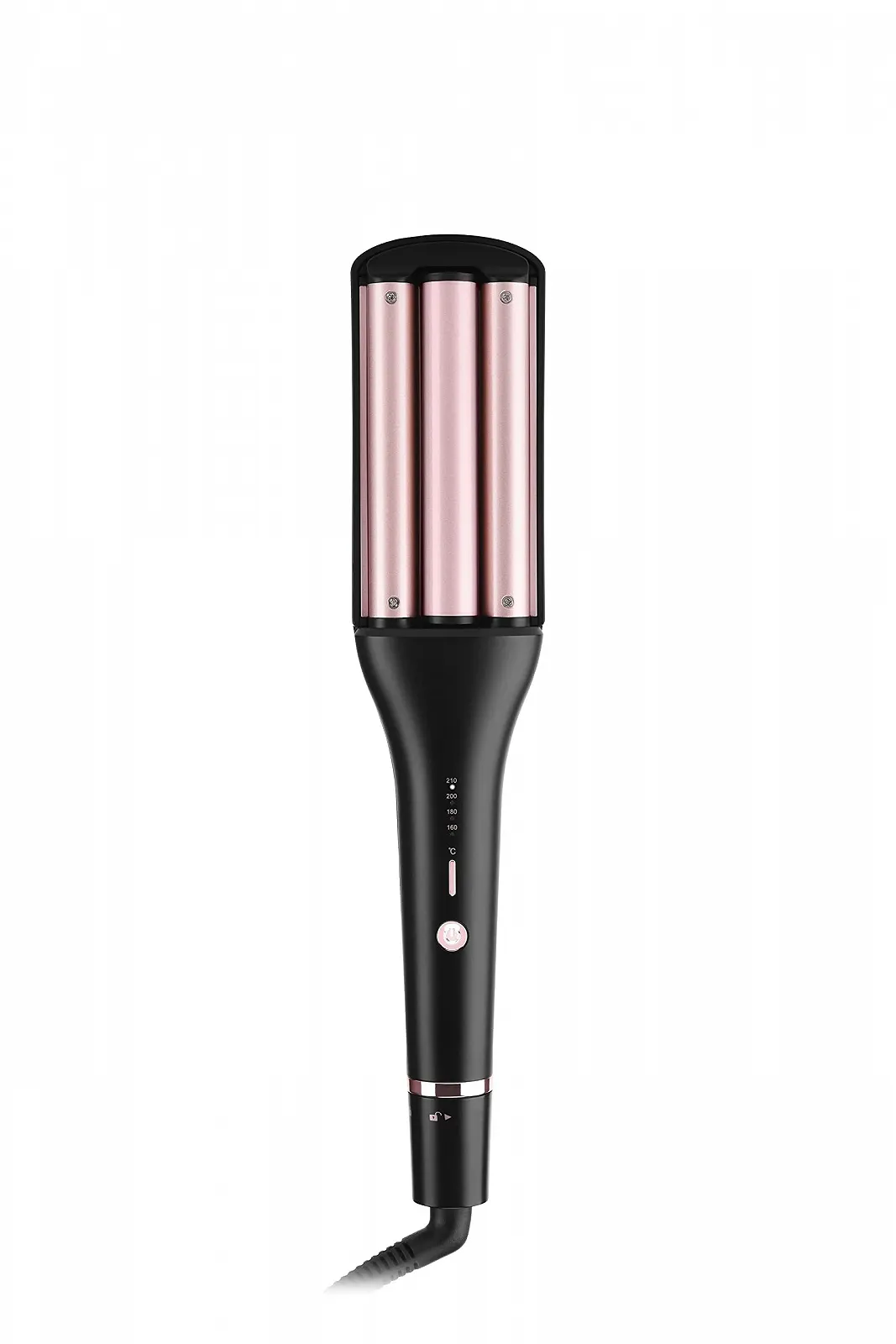 Плойка для волн ETA Fenite Wave Iron 160-210°C PTC нагреватель LED дисплей Beach Waves с чехлом, фото №3 Плойка для волн ETA Fenite Wave Iron 160-210°C PTC нагреватель LED дисплей Beach Waves с чехлом, фото №3