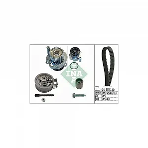 Комплект ГРМ с водяным насосом Schaeffler INA 530 0091 31 для AUDI FORD SEAT SKODA - Фото 1