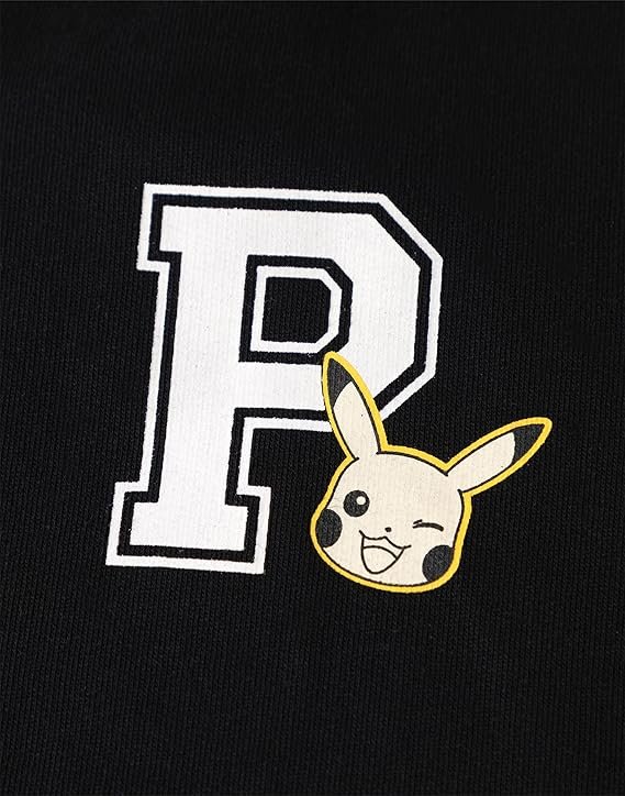 Бомбер Pokémon Pikachu для хлопчиків, чорний, дитячий, фото №5