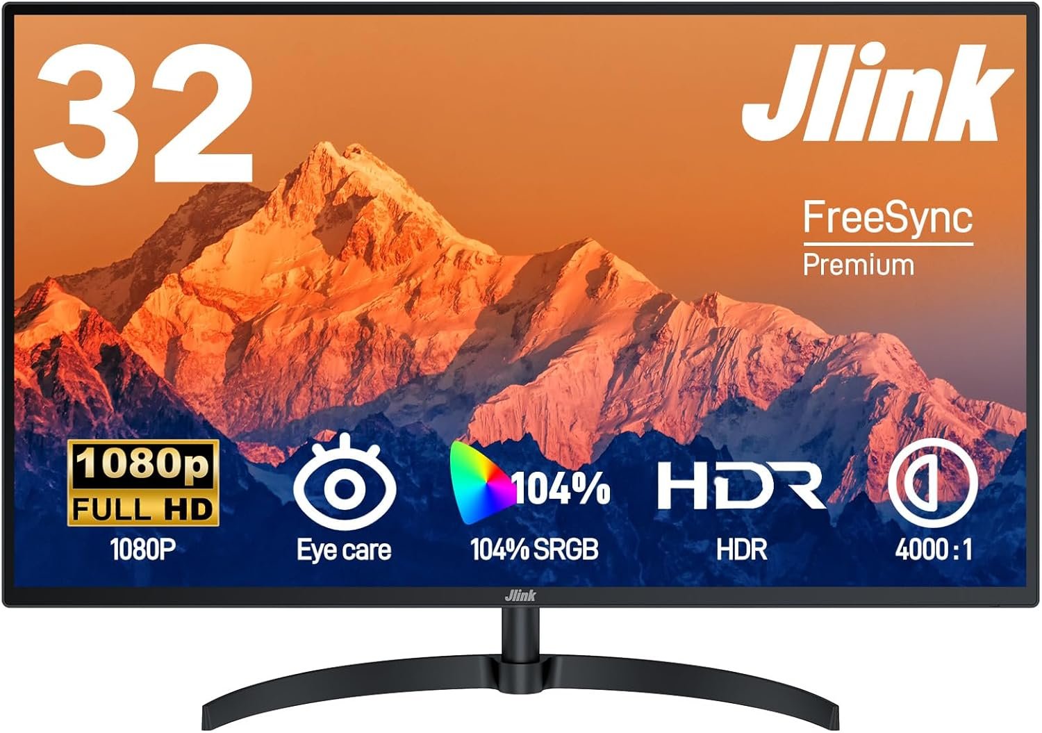 Монитор 32" Jlink B32FP1K-38B Full HD VA 60 Гц, фото №1