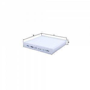 Фильтр салона KNECHT LA 155 для DAIHATSU FIAT HONDA SUBARU SUZUKI TOYOTA - Фото 1