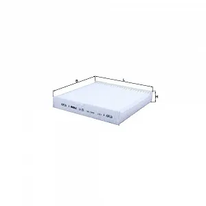 Фільтр салону KNECHT LA 155 для DAIHATSU FIAT HONDA SUBARU SUZUKI TOYOTA - Фото 1