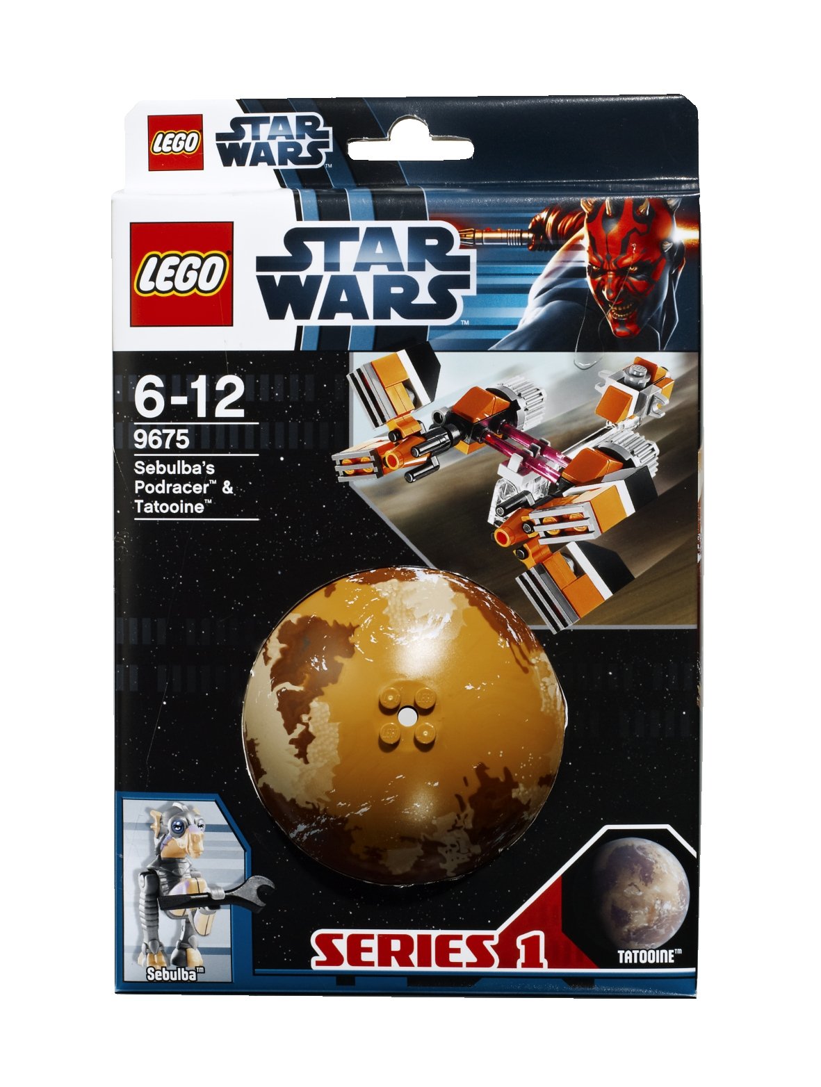 Конструктор LEGO Star Wars 9675 Sebulbas Podracer and Tatooine, фото №7