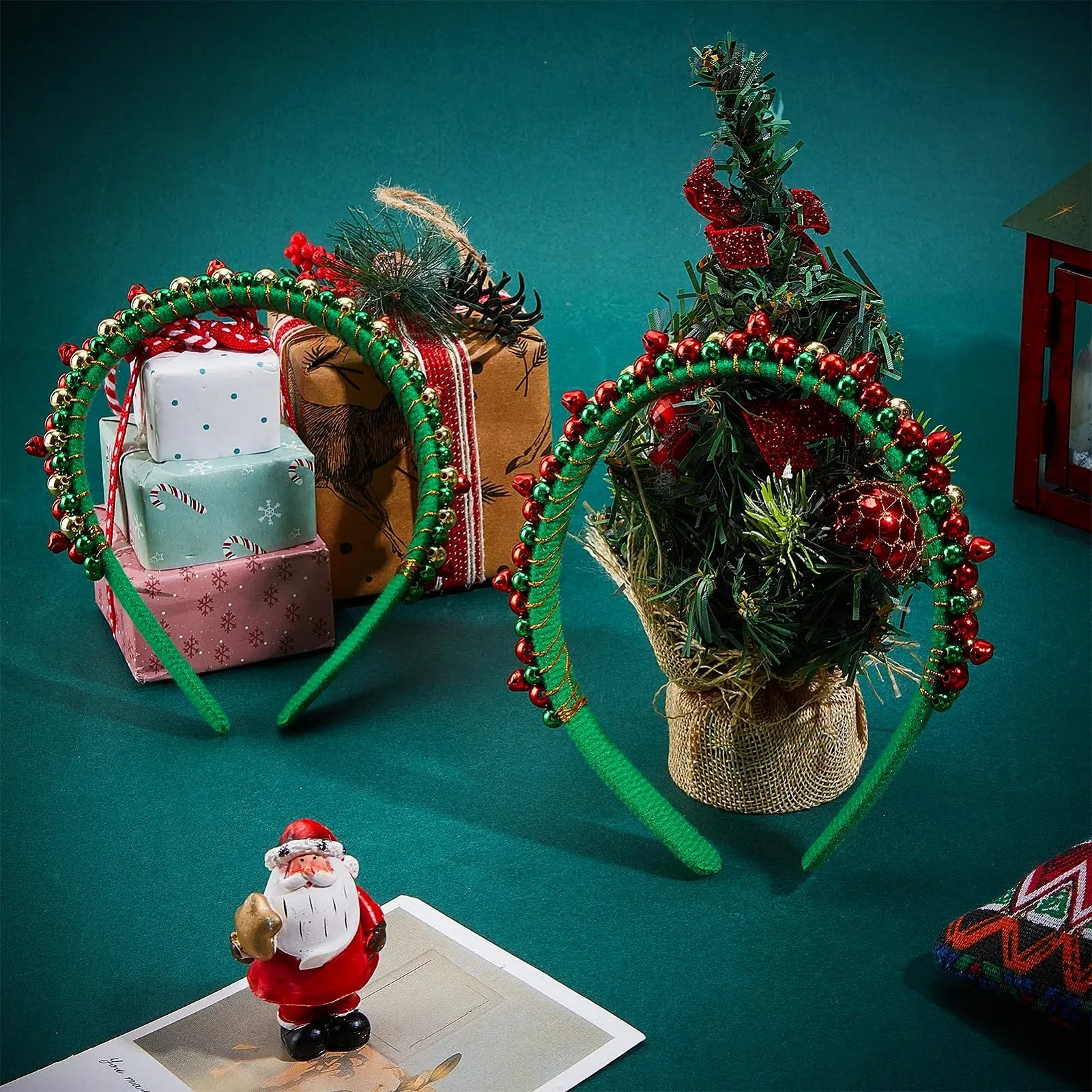 Обруч для волосся NICENEEDED Різдвяна колекція з дзвіночками, фото №7 Обруч для волосся NICENEEDED Різдвяна колекція з дзвіночками, фото №7