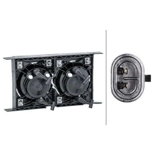 Фара дальнего света HELLA 1PE 965 410-141 для DAF, правая, фото №2