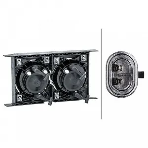 Фара дальнего света HELLA 1PE 965 410-141 для DAF, правая synthetic.ua - Фото 1