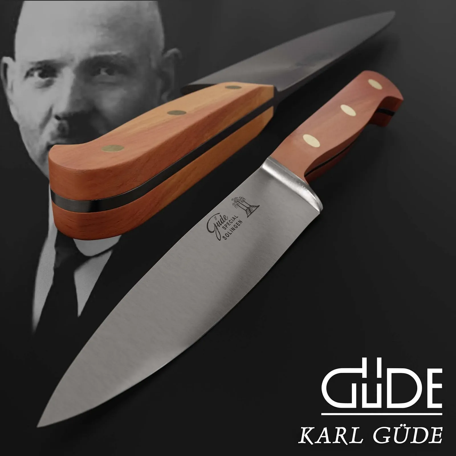 Ніж кухонний Güde Karl Güde 13 см, фото №6 Ніж кухонний Güde Karl Güde 13 см, фото №6