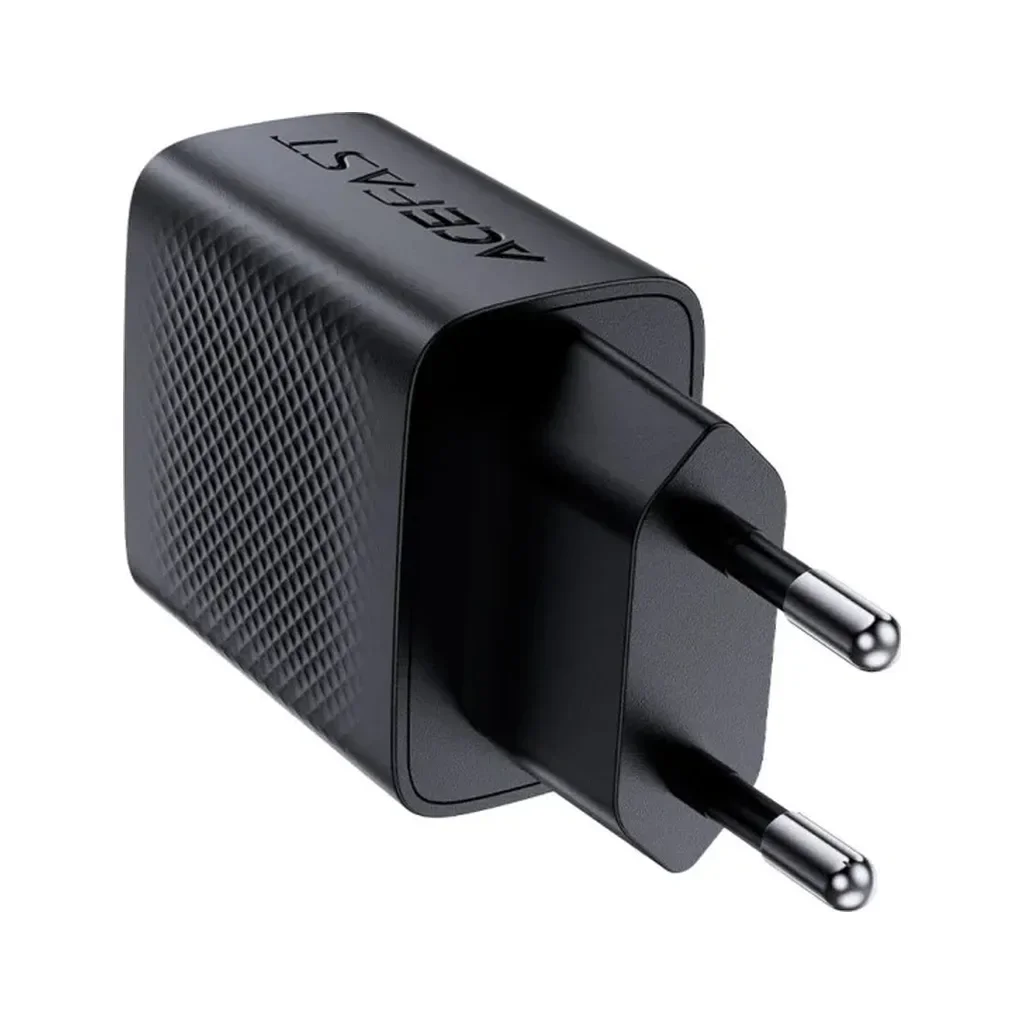 Зарядное устройство Acefast USB-C 20W + Type-C cable A82 Fast Charger Black (6974316280057), фото №2