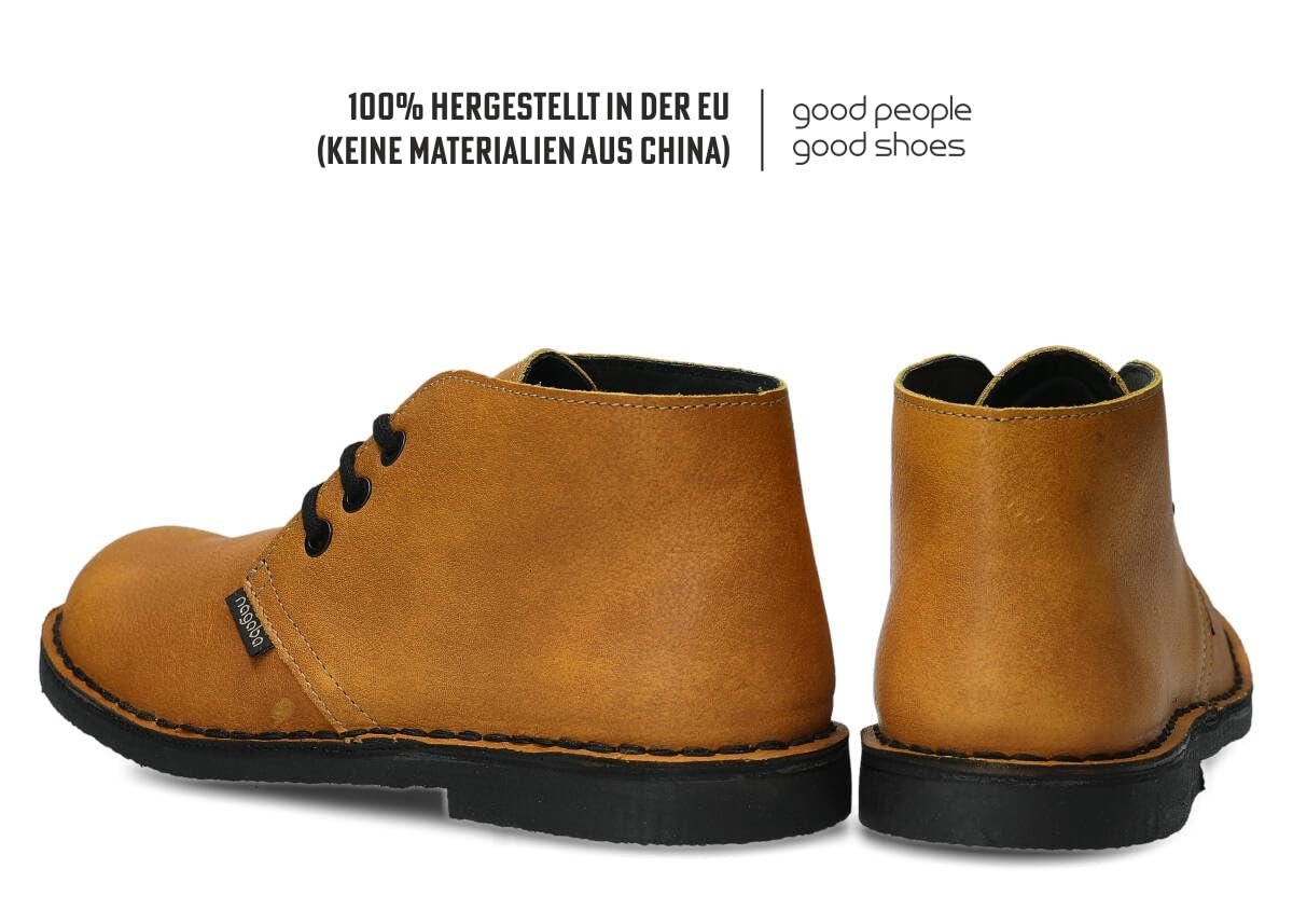 Мужские ботинки Nagaba Кожаные на шнуровке, фото №6