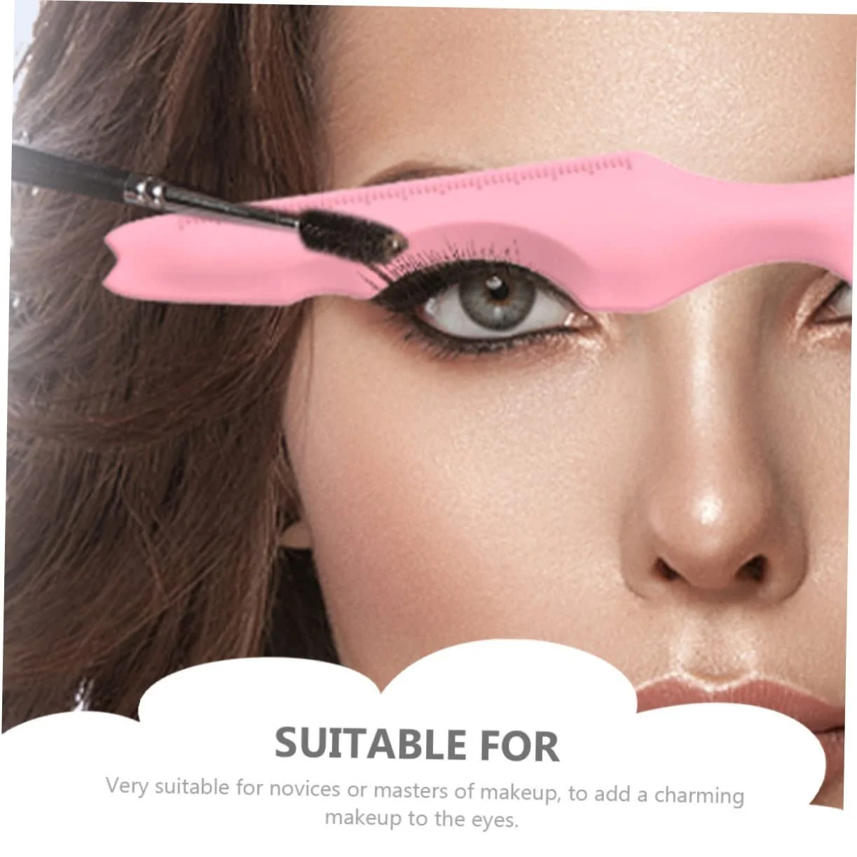 Трафарет для подводки глаз FRCOLOR, аппликатор, многоразовый, фото №7