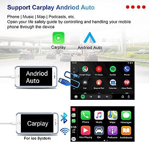 Штатна автомагнітола ZLTOOPAI для Fiat Linea Punto 2012-2015 / 6.2" / Сенсорна / 4/64Гб / Android 11 / Apple CarPlay / Android Auto / Bluetooth / WI-FI / GPS / USB / SD slot synthetic.ua - Фото 1